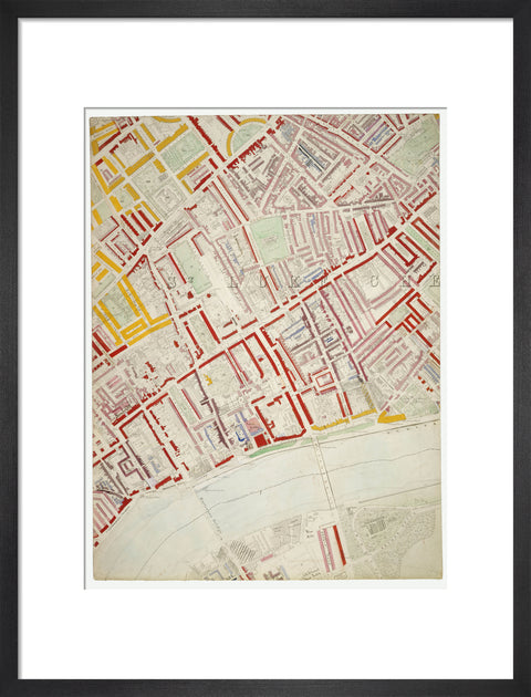 Descriptive map of London Poverty Section 42 1889