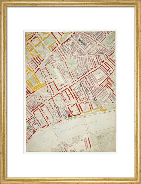 Descriptive map of London Poverty Section 42 1889