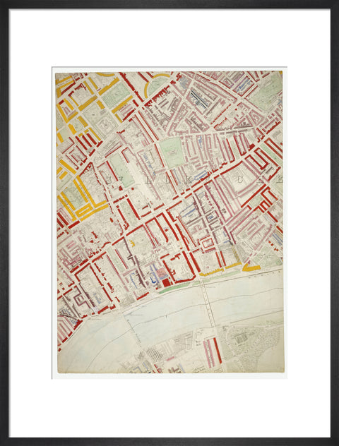 Descriptive map of London Poverty Section 42 1889