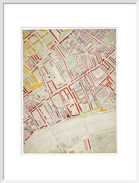 Descriptive map of London Poverty Section 42 1889