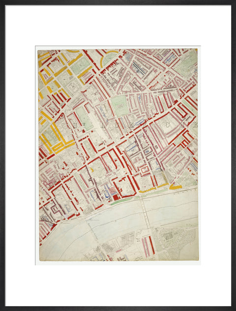 Descriptive map of London Poverty Section 42 1889