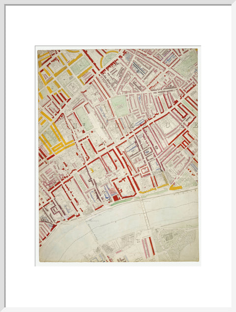 Descriptive map of London Poverty Section 42 1889