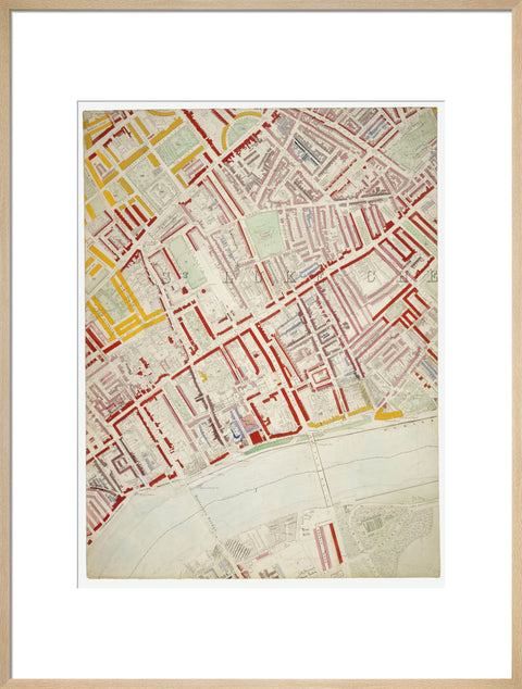Descriptive map of London Poverty Section 42 1889