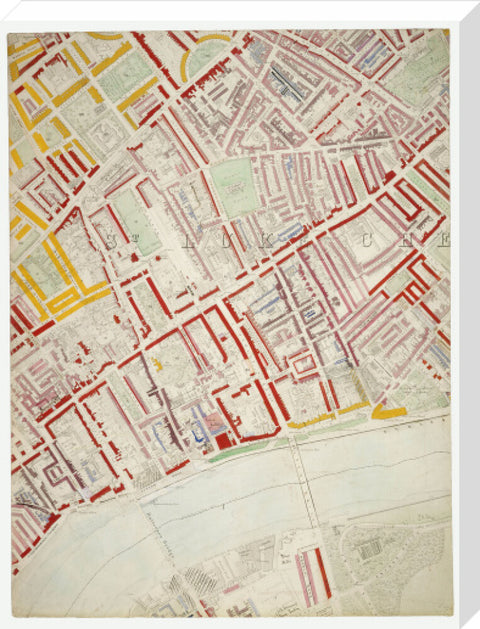 Descriptive map of London Poverty Section 42 1889