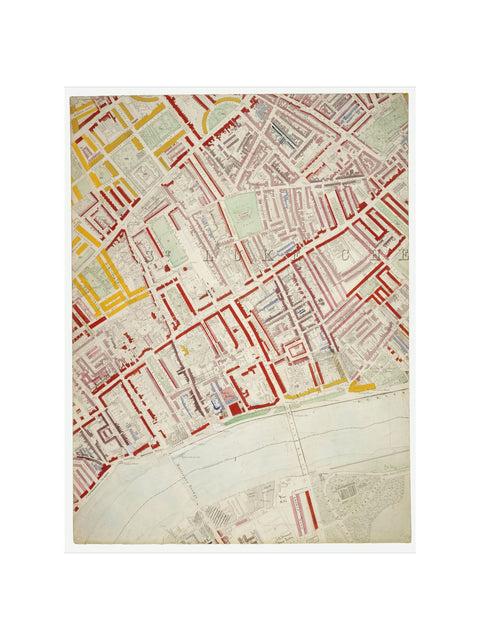 Descriptive map of London Poverty Section 42 1889