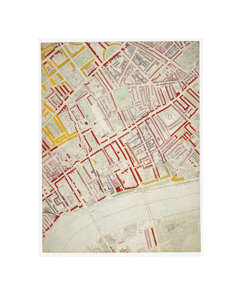 Descriptive map of London Poverty Section 42 1889