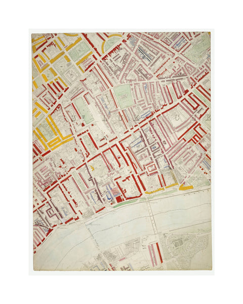 Descriptive map of London Poverty Section 42 1889