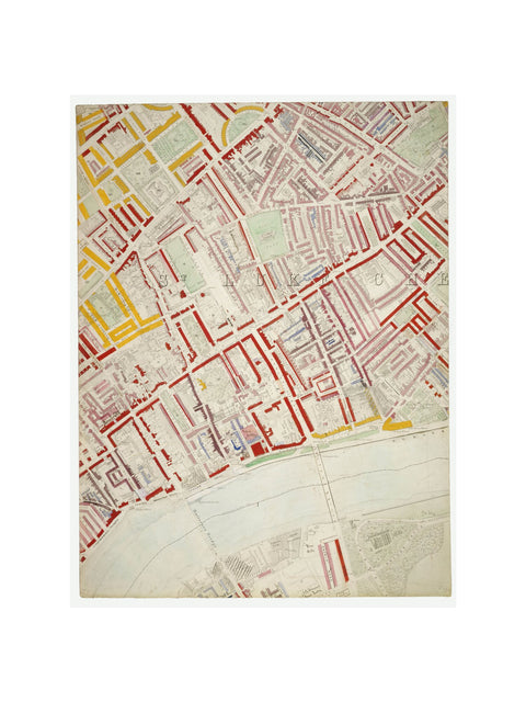 Descriptive map of London Poverty Section 42 1889