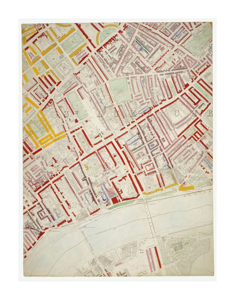 Descriptive map of London Poverty Section 42 1889