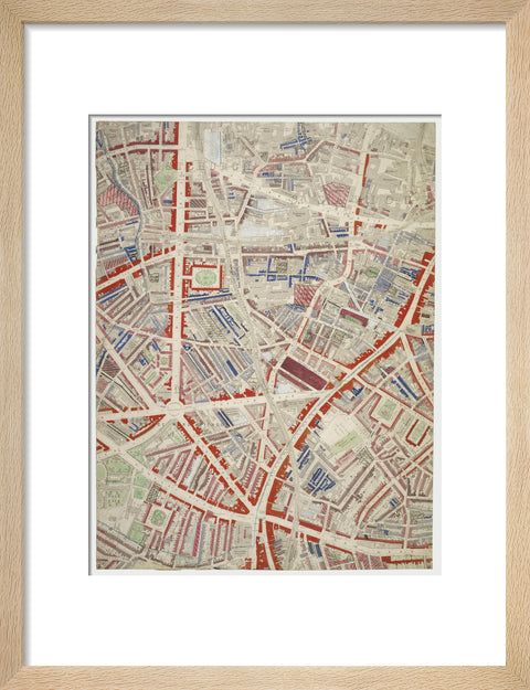 Descriptive map of London Poverty Section 36 1889