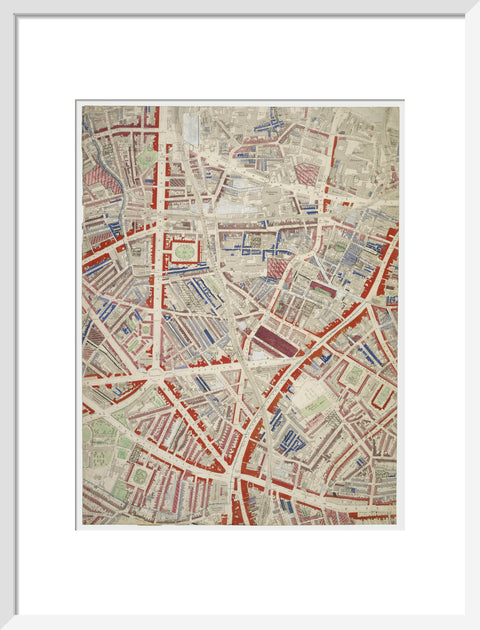 Descriptive map of London Poverty Section 36 1889