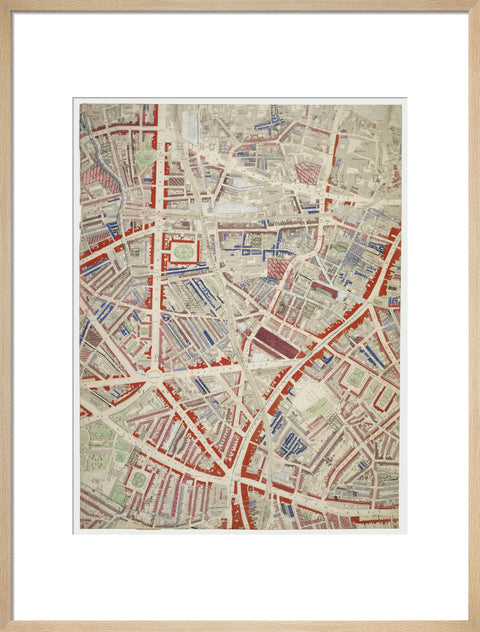 Descriptive map of London Poverty Section 36 1889