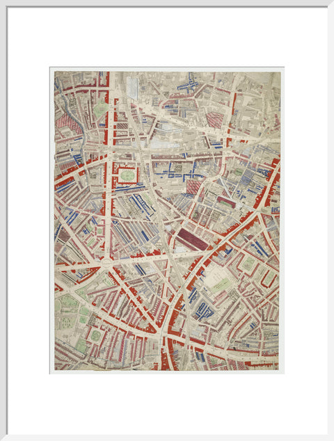 Descriptive map of London Poverty Section 36 1889