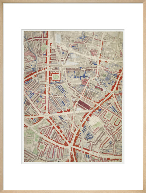 Descriptive map of London Poverty Section 36 1889