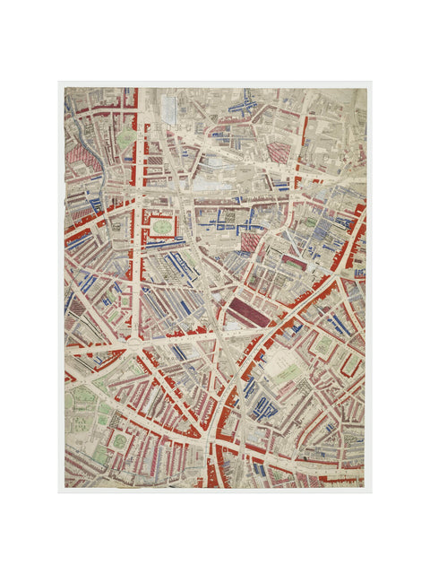 Descriptive map of London Poverty Section 36 1889