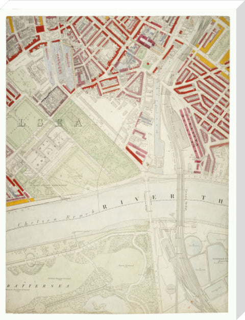 Descriptive map of London Poverty Section 43 1889