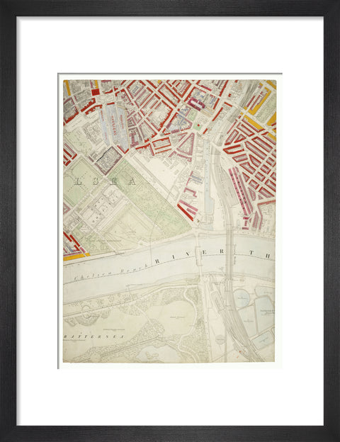 Descriptive map of London Poverty Section 43 1889