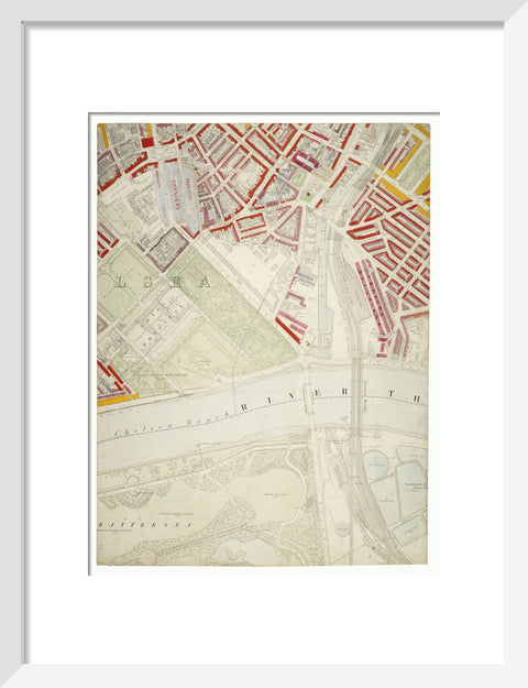 Descriptive map of London Poverty Section 43 1889