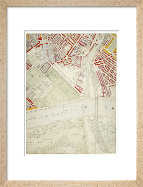 Descriptive map of London Poverty Section 43 1889