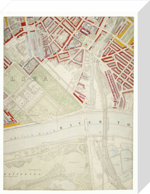 Descriptive map of London Poverty Section 43 1889