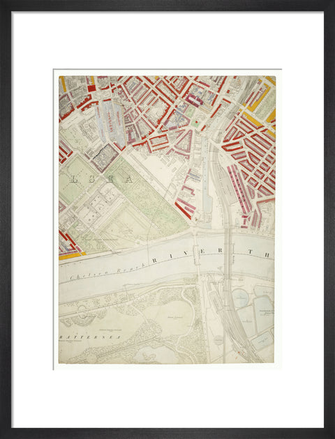 Descriptive map of London Poverty Section 43 1889
