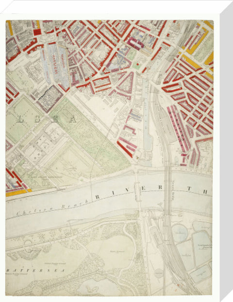 Descriptive map of London Poverty Section 43 1889