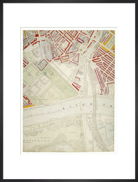 Descriptive map of London Poverty Section 43 1889