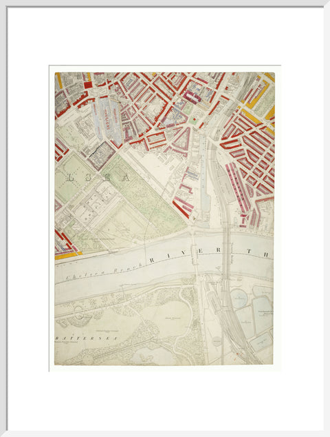 Descriptive map of London Poverty Section 43 1889