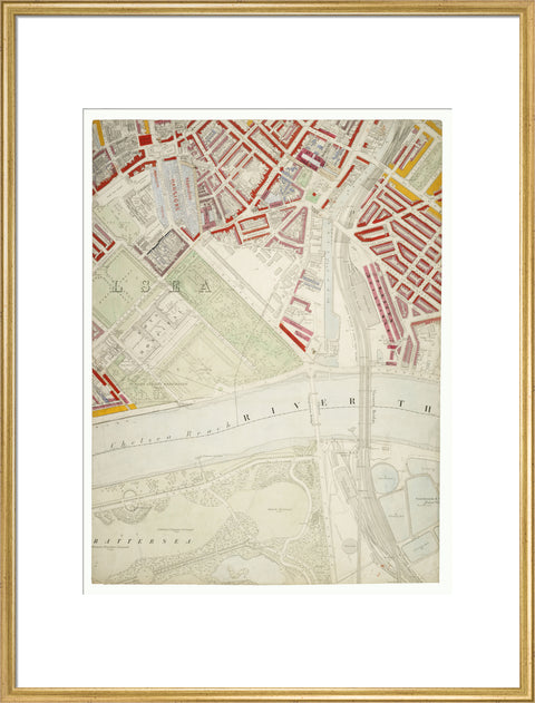 Descriptive map of London Poverty Section 43 1889