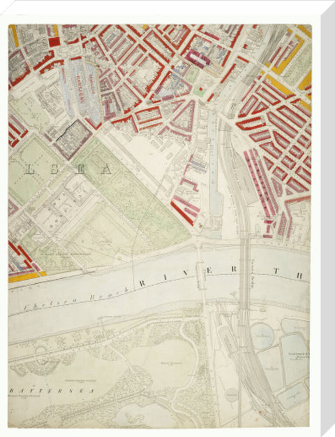 Descriptive map of London Poverty Section 43 1889