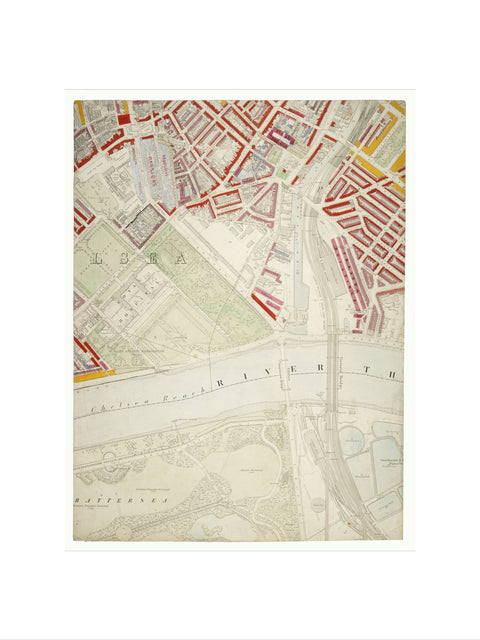 Descriptive map of London Poverty Section 43 1889