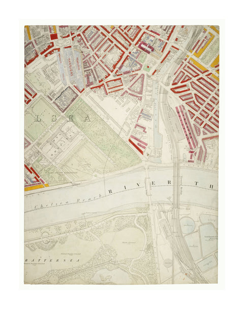 Descriptive map of London Poverty Section 43 1889
