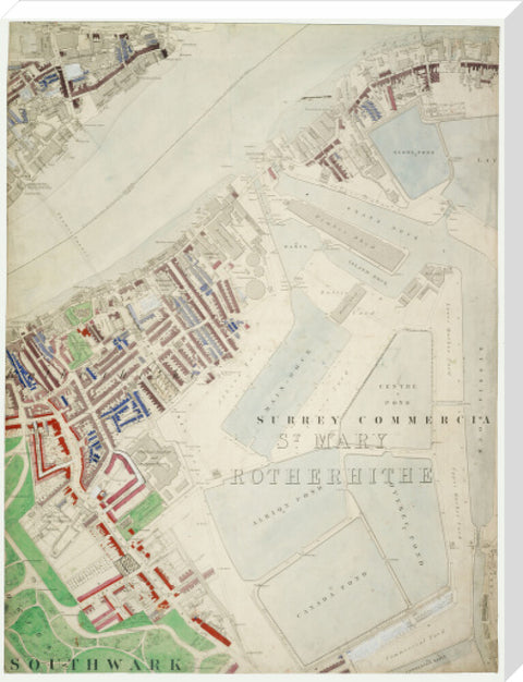 Descriptive Map of London Poverty Section 39 1889