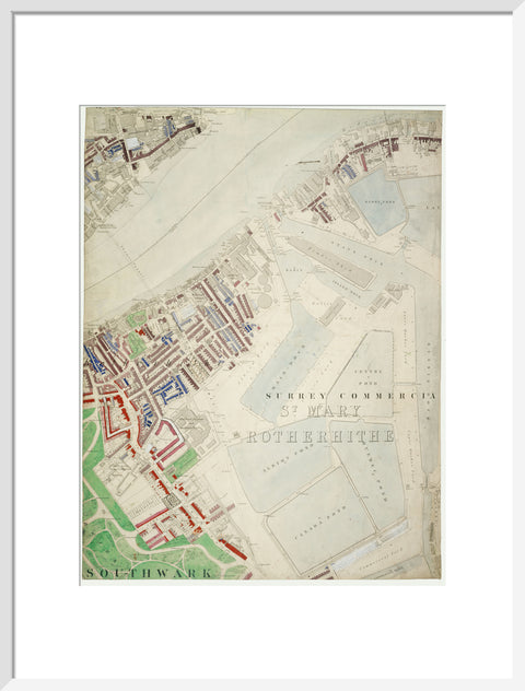 Descriptive Map of London Poverty Section 39 1889