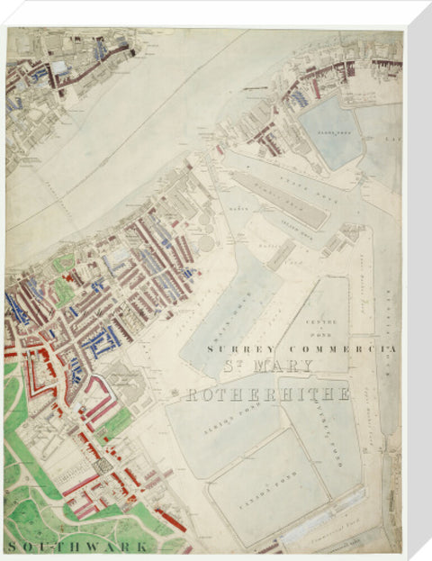 Descriptive Map of London Poverty Section 39 1889
