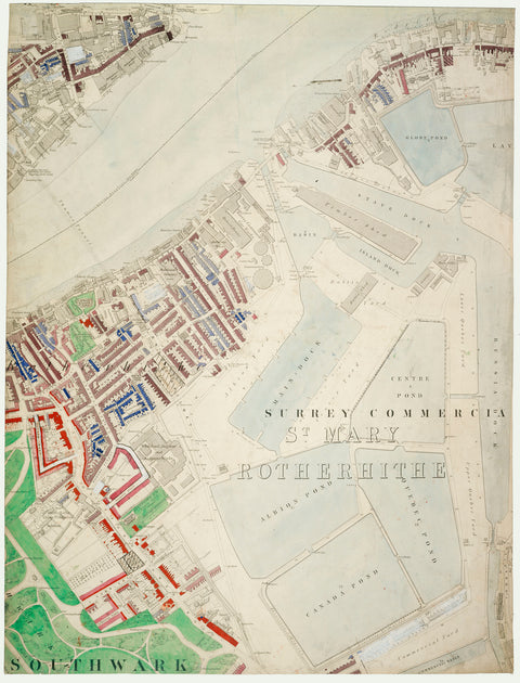 Descriptive Map of London Poverty Section 39 1889