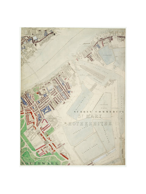 Descriptive Map of London Poverty Section 39 1889