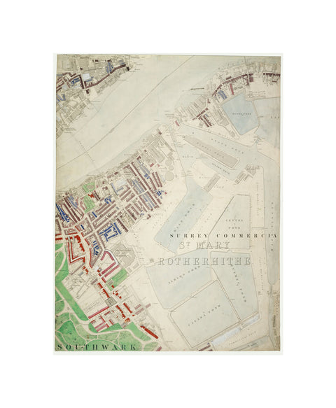 Descriptive Map of London Poverty Section 39 1889