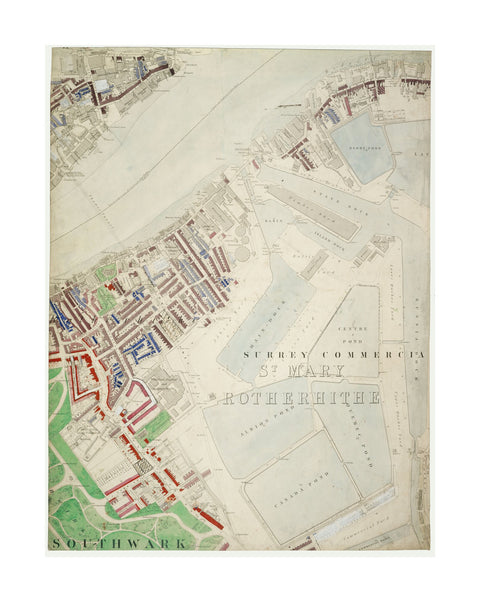 Descriptive Map of London Poverty Section 39 1889