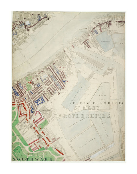 Descriptive Map of London Poverty Section 39 1889