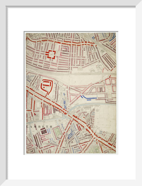 Descriptive map of London Poverty Section 48 1889.