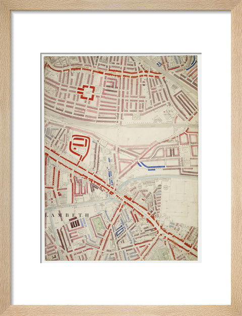 Descriptive map of London Poverty Section 48 1889.