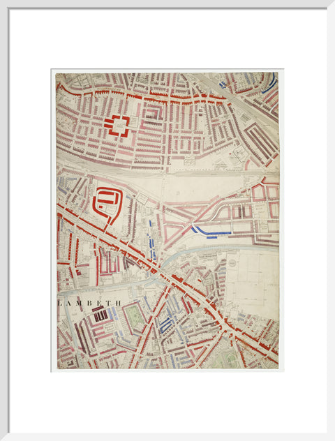 Descriptive map of London Poverty Section 48 1889.