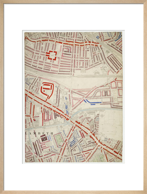Descriptive map of London Poverty Section 48 1889.