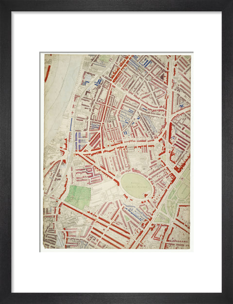 Descriptive map of London Poverty Section 45 1889.