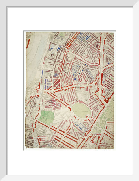 Descriptive map of London Poverty Section 45 1889.