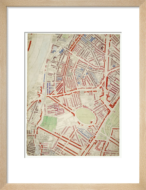 Descriptive map of London Poverty Section 45 1889.