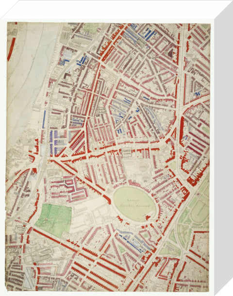Descriptive map of London Poverty Section 45 1889.