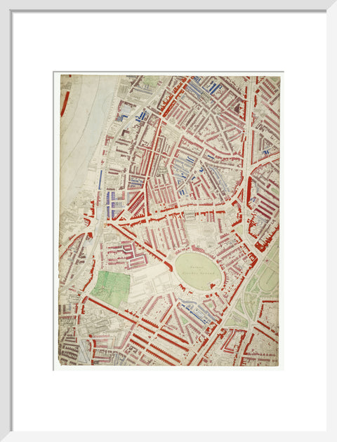 Descriptive map of London Poverty Section 45 1889.