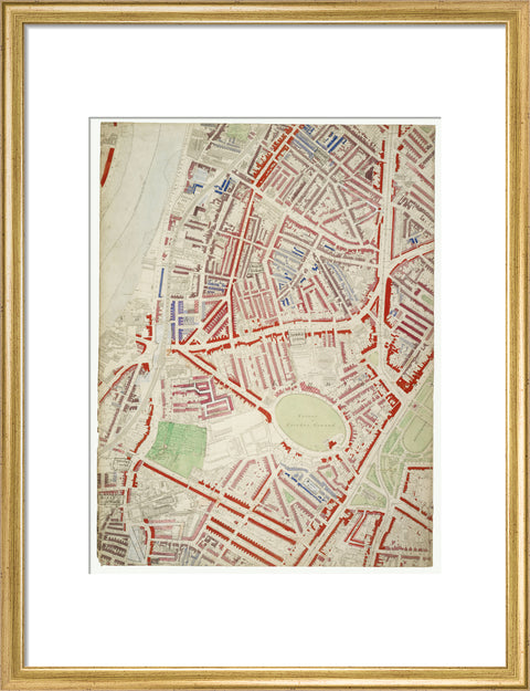 Descriptive map of London Poverty Section 45 1889.